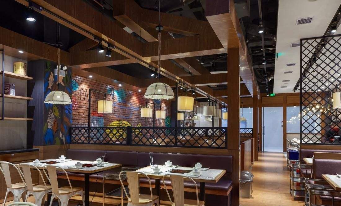 湖南卓正裝飾店鋪裝修店內(nèi)隔斷設(shè)計方案案例效果圖